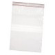 Ziplock bag 12x18cm with label block for marker use