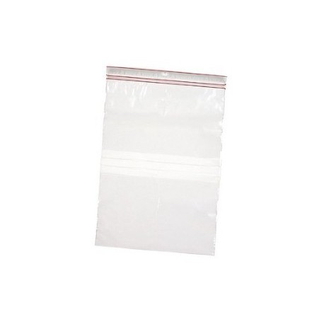 Ziplock bag 12x18cm with label block for marker use