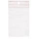 Ziplock bag 16x22cm without label block for marker use