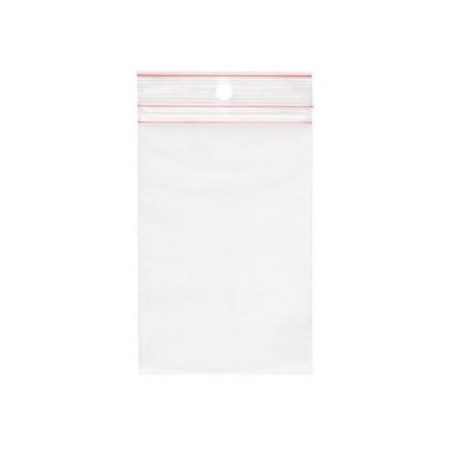 Ziplock bag 16x22cm without label block for marker use