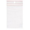 Ziplock bag 16x22cm without label block for marker use