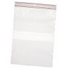 Ziplock bag 16x22cm with label block for marker use