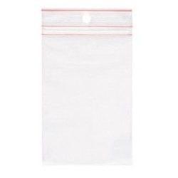 Ziplock bag 25x32cm without label block for marker use