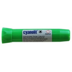 CYANOLIT glue green tube 2grs