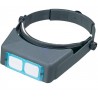 Loupe binoculaire DA5 Optivisor® sur serre-tête ergonomique