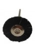 Brossette de soie noire 19mm