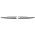 Double half round file