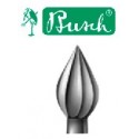 Fraise flamme 6 acier Busch 